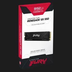 Накопичувач SSD Kingston Fury Renegade 8TB NVMe PCIe 5.0 (SFYR2D/8T1)