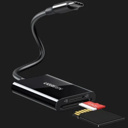 Кардридер UGREEN CM265 USB-C 3.1 Card Reader for TF/SD (Black) в Чернигове