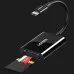 Кардридер UGREEN CM265 USB-C 3.1 Card Reader for TF/SD (Black)