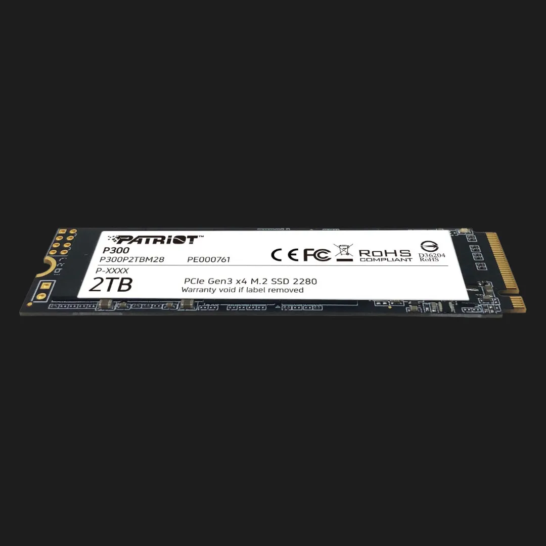 Накопичувач SSD Patriot P300 2TB NVMe PCIe 3.0 (P300P2TBM28) — фото 5