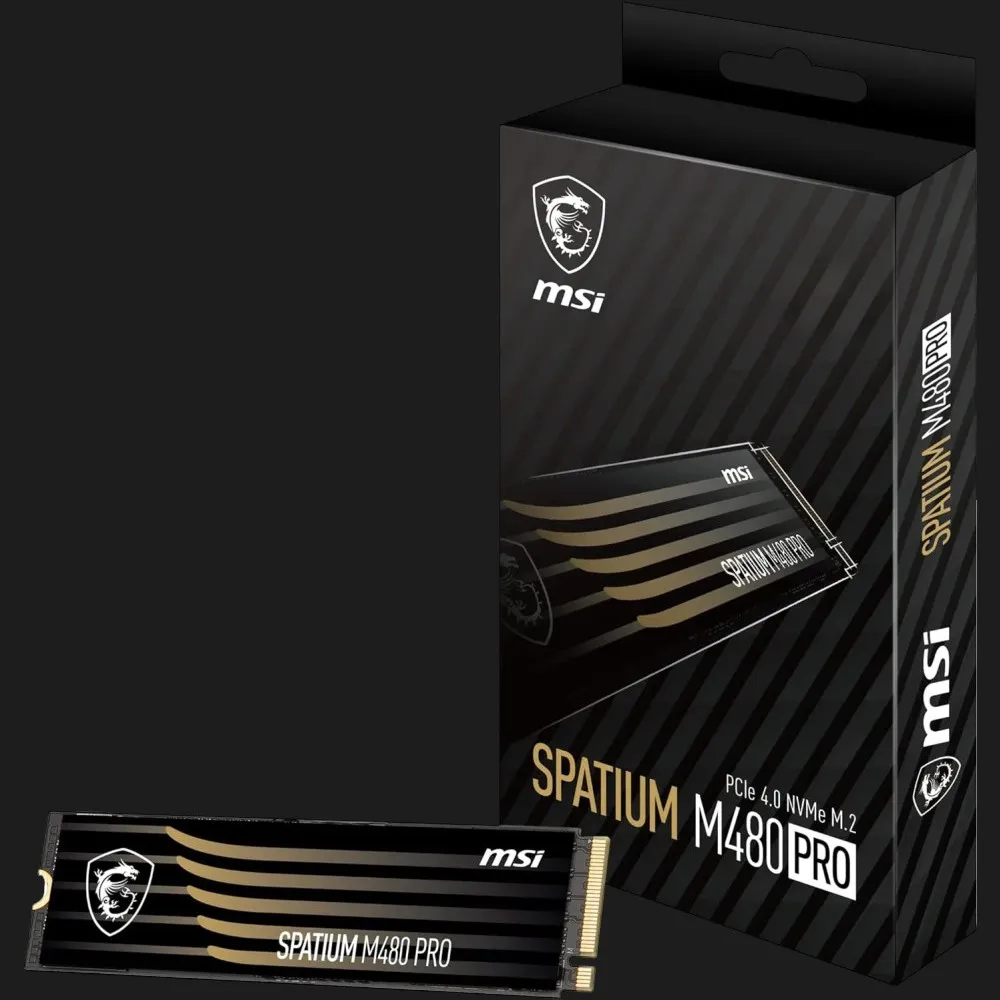 Накопичувач SSD MSI Spatium M480 Pro 2TB NVMe PCIe 4.0 (S78-440Q600-P83) — фото 4