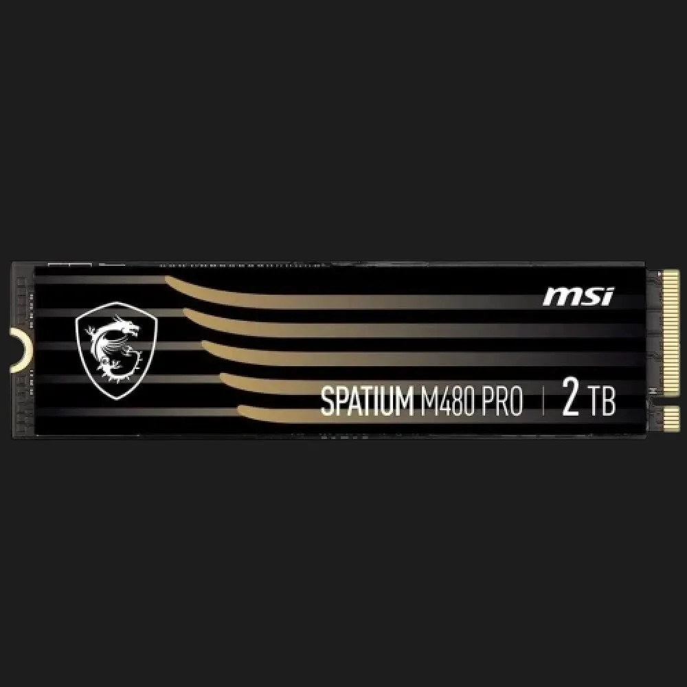Накопичувач SSD MSI Spatium M480 Pro 2TB NVMe PCIe 4.0 (S78-440Q600-P83)