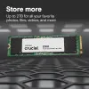 Накопитель SSD Crucial E100 2TB NVMe PCIe 4.0 (CT2000E100SSD8)