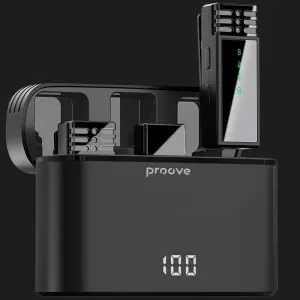 Беспроводной петличный микрофон Proove Record Type-C + Lightning в Дрогобыче