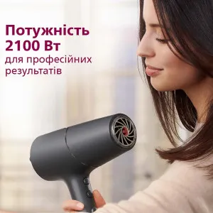 Фен Philips Series 5000 (Dark blue/Metallic)