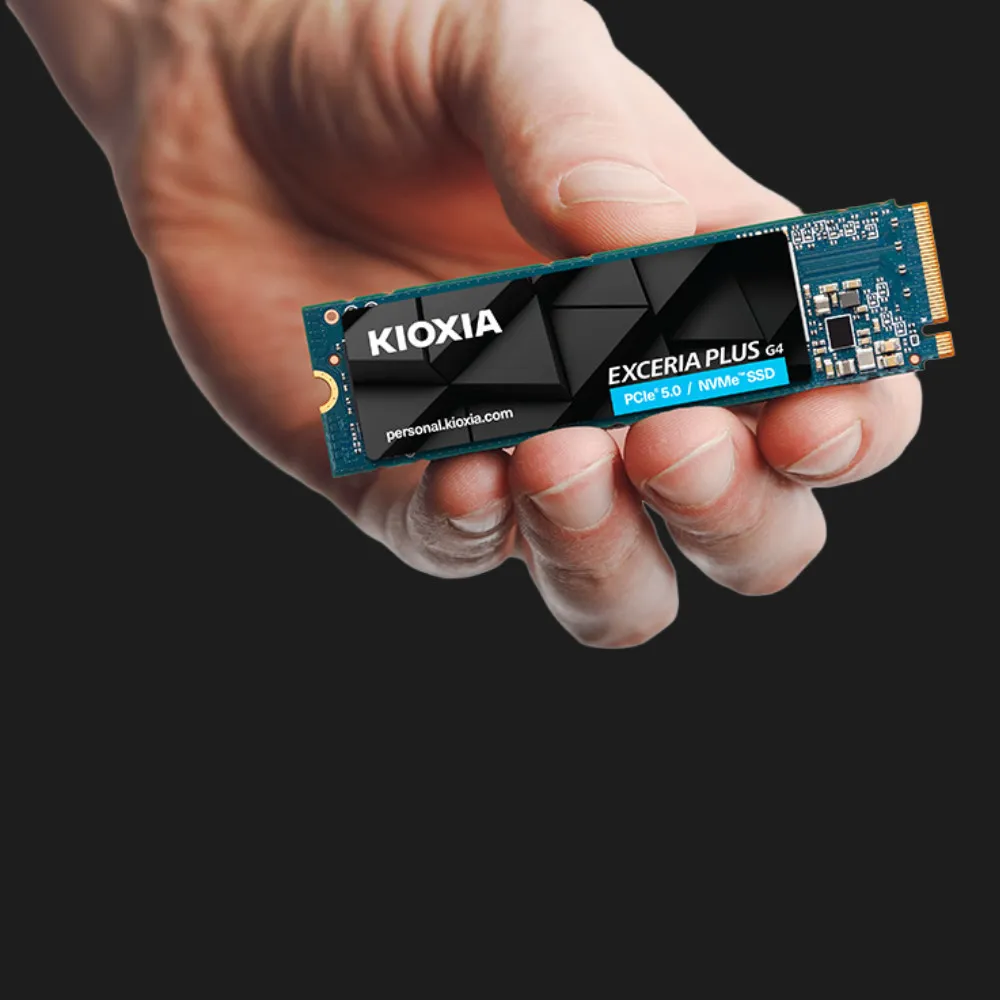 Накопичувач SSD Kioxia Exceria Plus G4 1TB NVMe PCIe 5.0 (LVD10Z001TG8) — фото 2