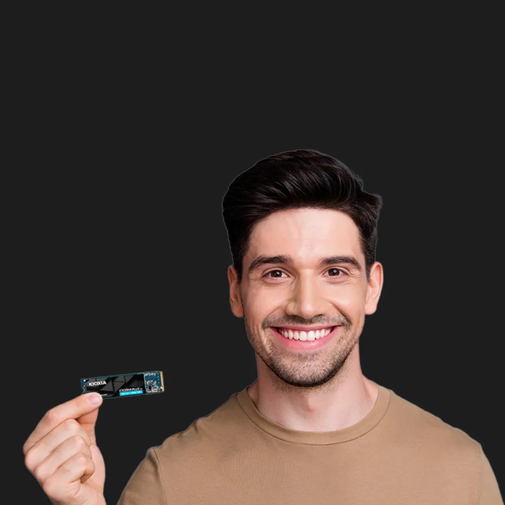 Накопичувач SSD Kioxia Exceria Plus G4 1TB NVMe PCIe 5.0 (LVD10Z001TG8) — фото 3