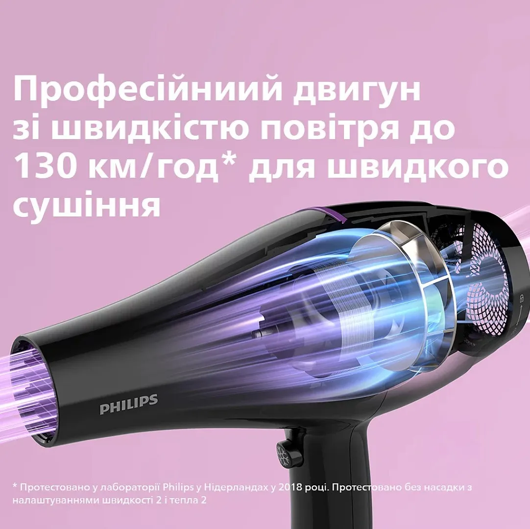 Фен Philips Series DryCare (Black/Blue) — фото 4