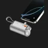 Зарядний пристрій Power Bank Sharge Flow Mini 2 5000mAh (Silver)