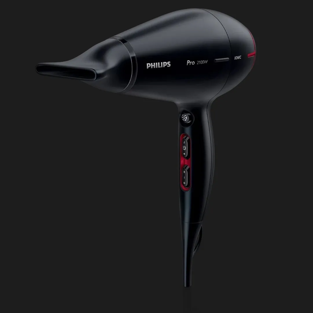 Фен Philips Series Prestige Pro (Black/Red)