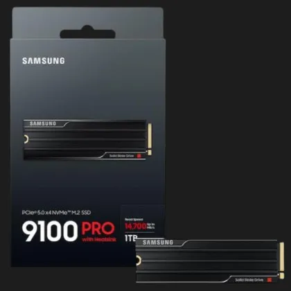 Накопитель SSD Samsung 9100 Pro 1TB NVMe PCIe 5.0 (MZ-VAP1T0CW)