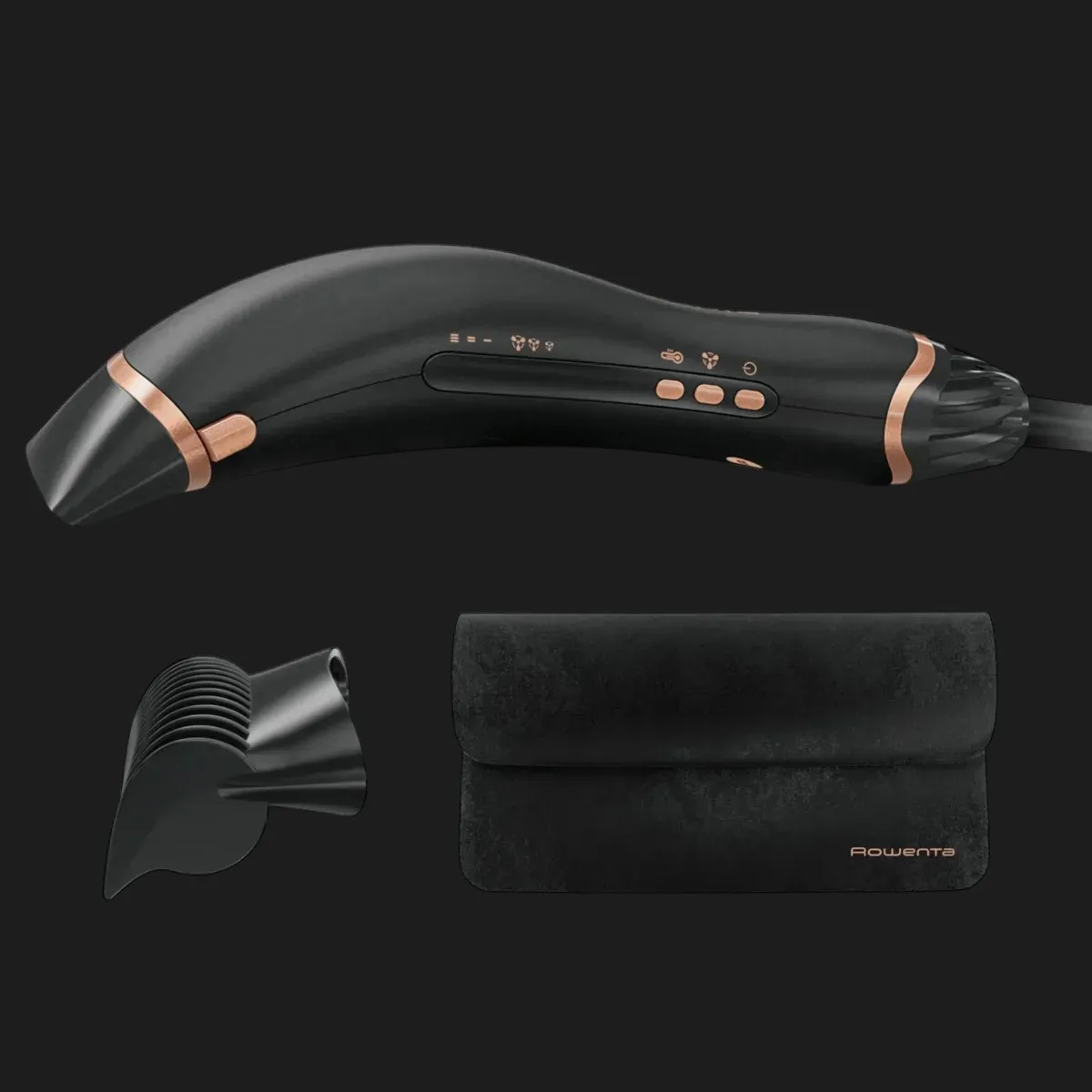 Фен Rowenta Ultimate Experience Air Motion (Black) — фото 3