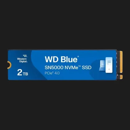 Накопичувач SSD WD Blue SN5000 2TB NVMe PCIe 4.0 (WDS200T4B0E)