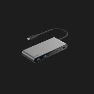 Адаптер Belkin USB-C 7 в 1 Multiport Dock (AVC023HQSGY) в Херсоне