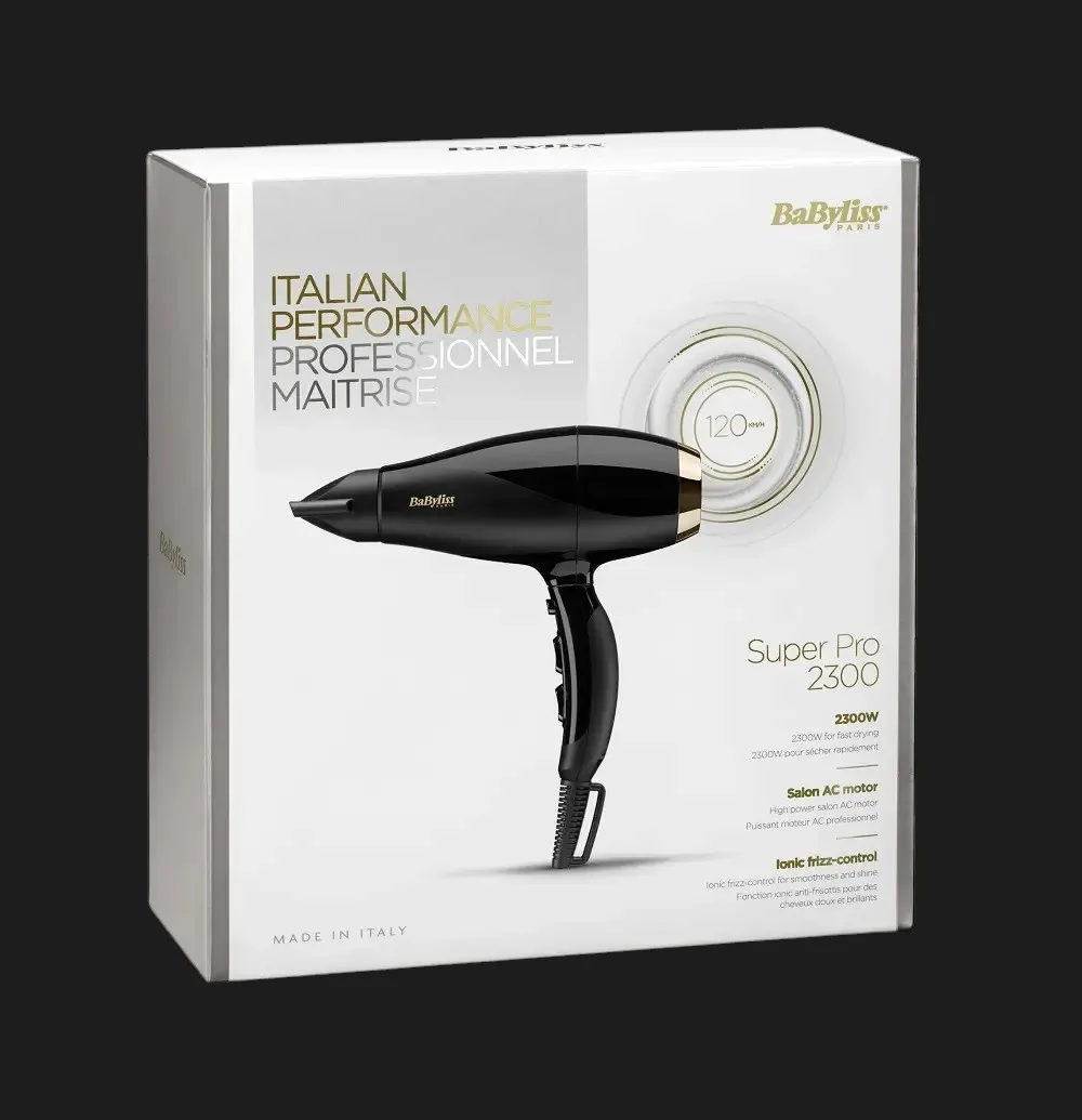 Фен Babyliss Super Pro (Black) — фото 4