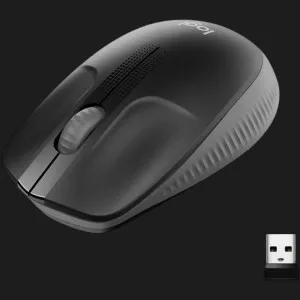 Миша Logitech M190 Wireless Charcoal (Black/Gray) в Олександрії