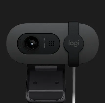 Веб-камера Logitech Brio 100 Full HD Webcam (Graphite) (960-001585) (EU)