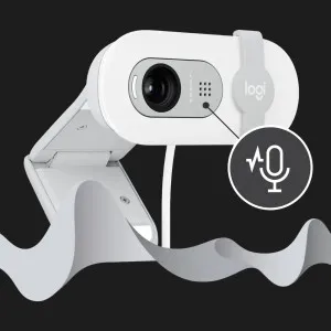 Веб-камера Logitech Brio 100 Full HD Webcam (White) (960-001617) (EU)