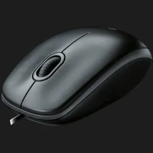Миша Logitech B100 Optical Mouse (Black) в Олександрії