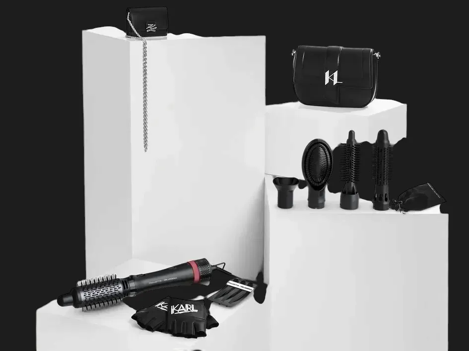 Фен-щітка Rowenta x Karl Lagerfeld Express Style (Black) — фото 3