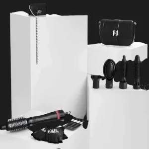 Фен-щетка Rowenta x Karl Lagerfeld Express Style (Black)