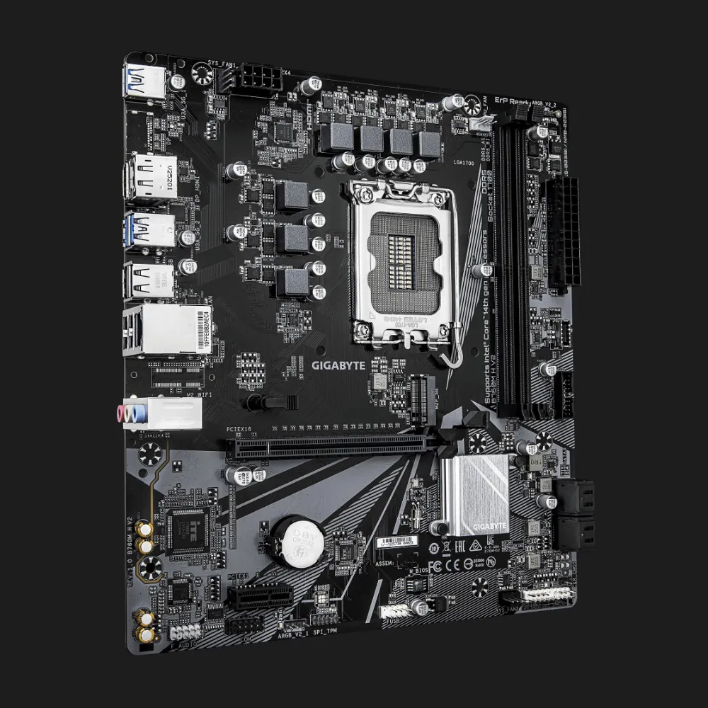 Материнська плата GIGABYTE B760M H V2 (B760M_H_V2)