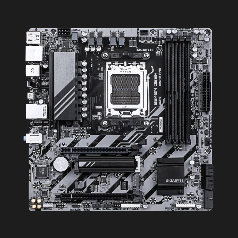Материнська плата GIGABYTE B840M DS3H (B840M_DS3H)