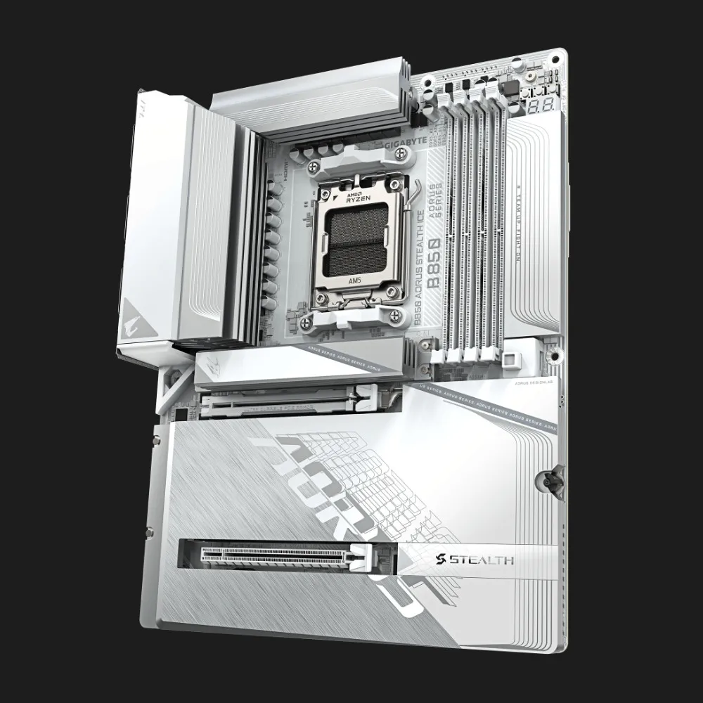 Материнская плата GIGABYTE B850 AORUS STEALTH ICE (B850_A_STEALTH_ICE)