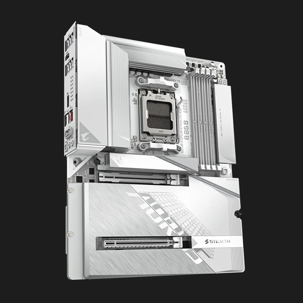 Материнская плата GIGABYTE B850 AORUS STEALTH ICE (B850_A_STEALTH_ICE)