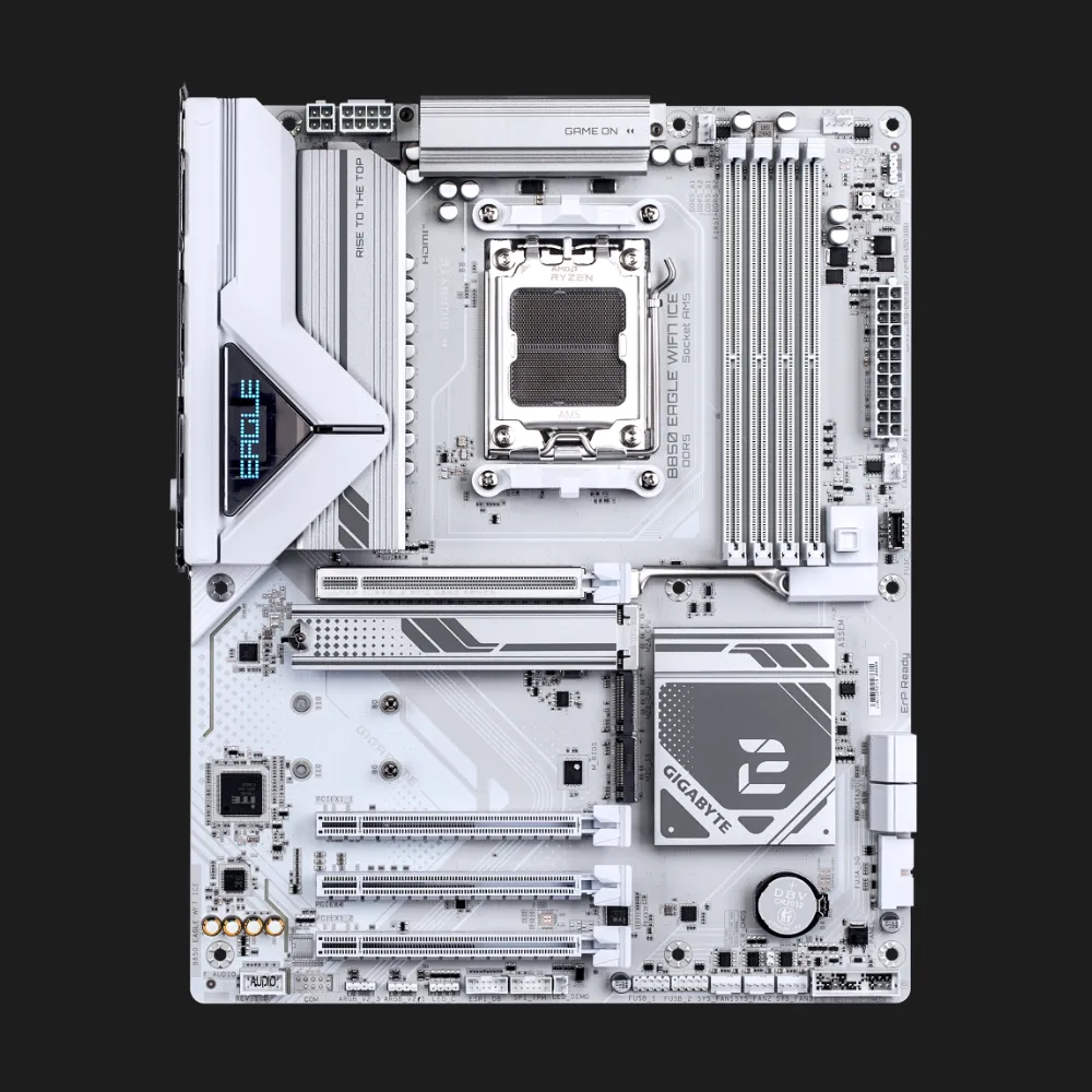 Материнська плата GIGABYTE B850 EAGLE WIFI7 ICE (B850_EAGLE_WF7_ICE)
