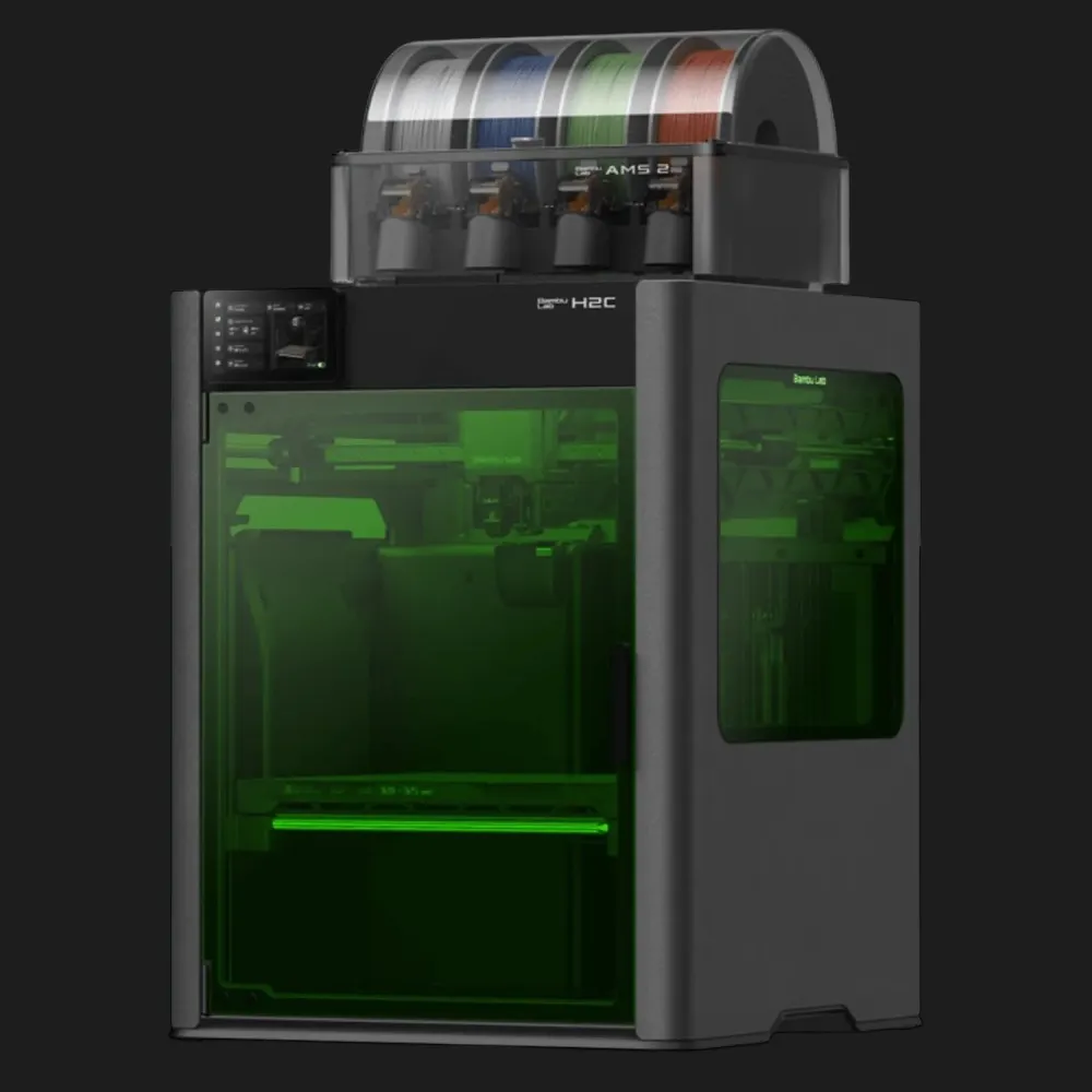 3D-принтер Bambu Lab H2C Laser Full Combo 40W (Gray/Black)