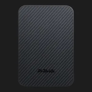 Зарядное устройство Power Bank Pitaka Aramid Fiber Magnetic Qi2 10000mAh (Twill Black/Gray) в Белой Церкви
