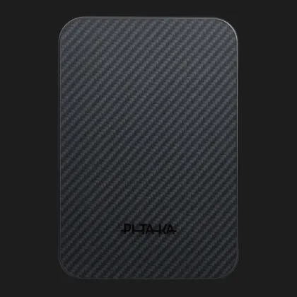 Зарядний пристрій Power Bank Pitaka Aramid Fiber Magnetic Qi2 10000mAh (Twill Black/Gray) у Львові