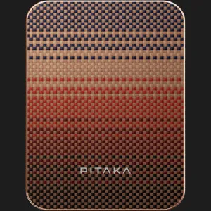 Зарядное устройство Power Bank Pitaka Aramid Fiber Magnetic Qi2 10000mAh (Sunset) в Белой Церкви