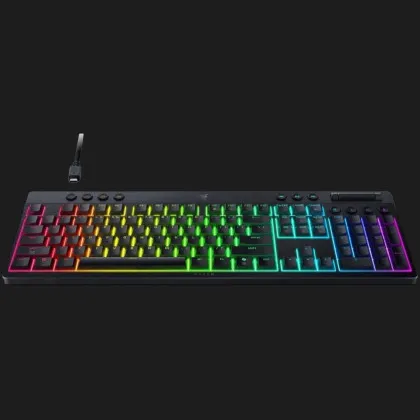Клавіатура механічна RAZER BlackWidow V4 Low-Profile, Green Switch (Black)