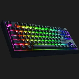 Клавіатура механічна RAZER BlackWidow V4 TKL, Hyperspeed (Black) в Сваляві