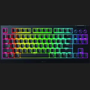 Клавіатура механічна RAZER BlackWidow V4 TKL, Hyperspeed (Black) в Сваляві