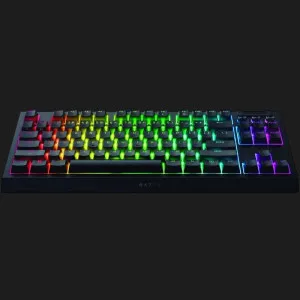 Клавіатура механічна RAZER BlackWidow V4 TKL, Hyperspeed (Black) в Сваляві