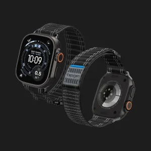 Ремінець Spigen WBF0 для Apple Watch 44/45/46/49mm (Black)
