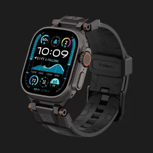 Ремінець Spigen Dura Pro Armor Black edition для Apple Watch 44/45/46/49mm (Black)