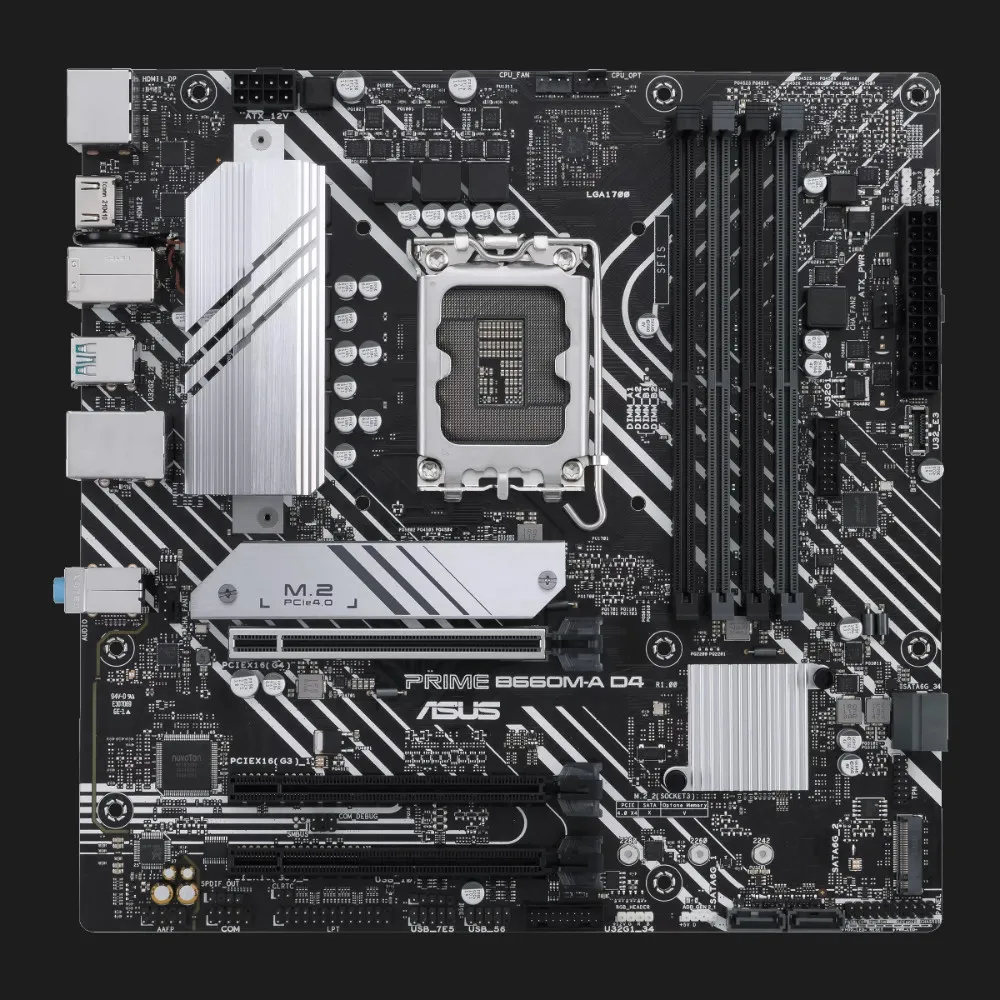 Материнская плата ASUS PRIME B660M-A D4-CSM (90MB19K0-M1EAYC)