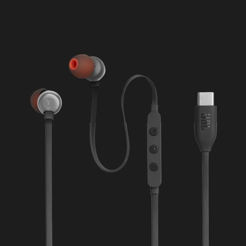 Навушники JBL Tune 310C USB-C (Black) (JBLT310CBLK)
