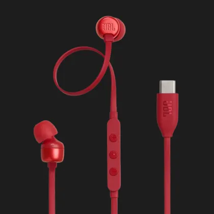 Наушники JBL Tune 310C USB-C (Red) (JBLT310CRED)