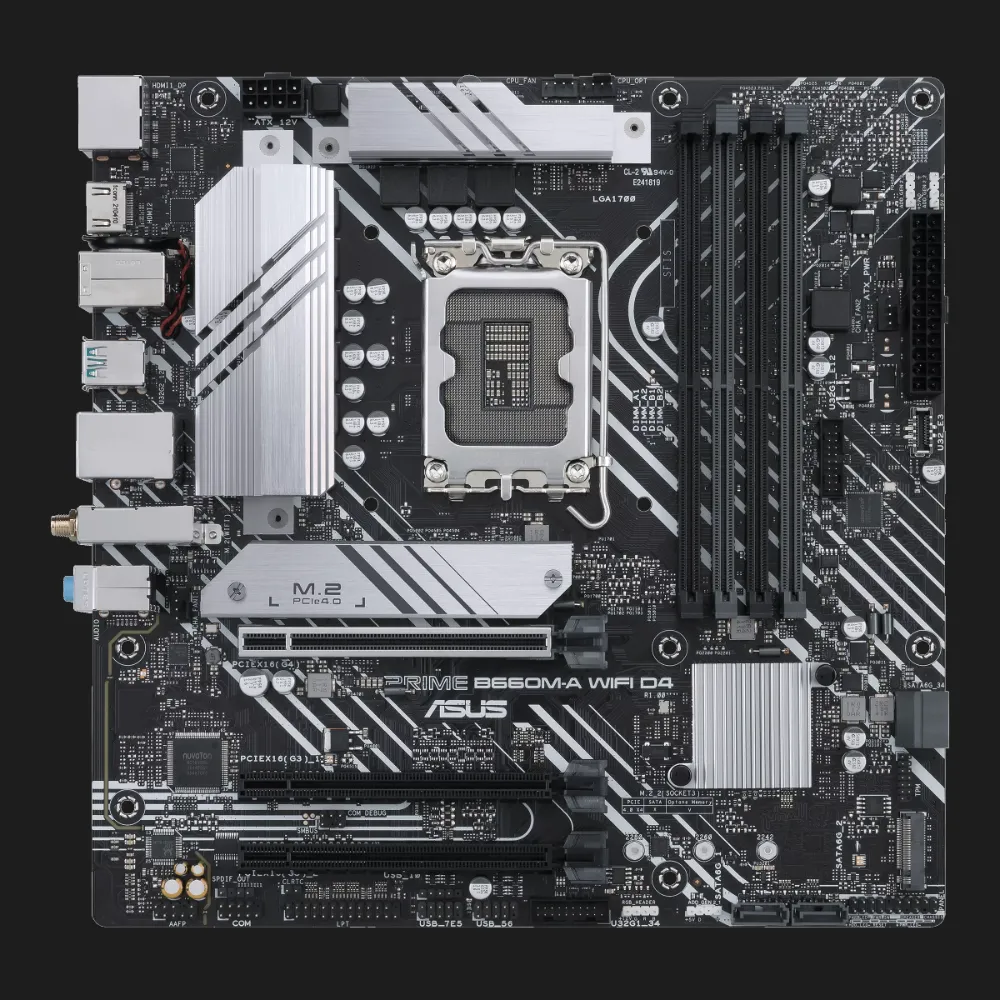 Материнська плата ASUS PRIME B660M-A WIFI D4 (90MB1AE0-M1EAY0)