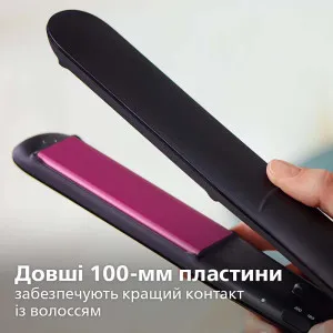Випрямляч для волосся Philips Series 3000 (Black/Fuchsia) в Дрогобичі