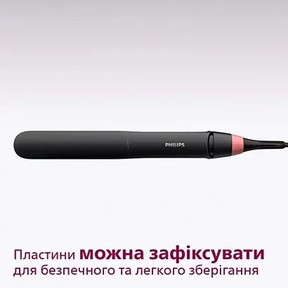 Випрямляч для волосся Philips Series 3000 (Black/Pink)
