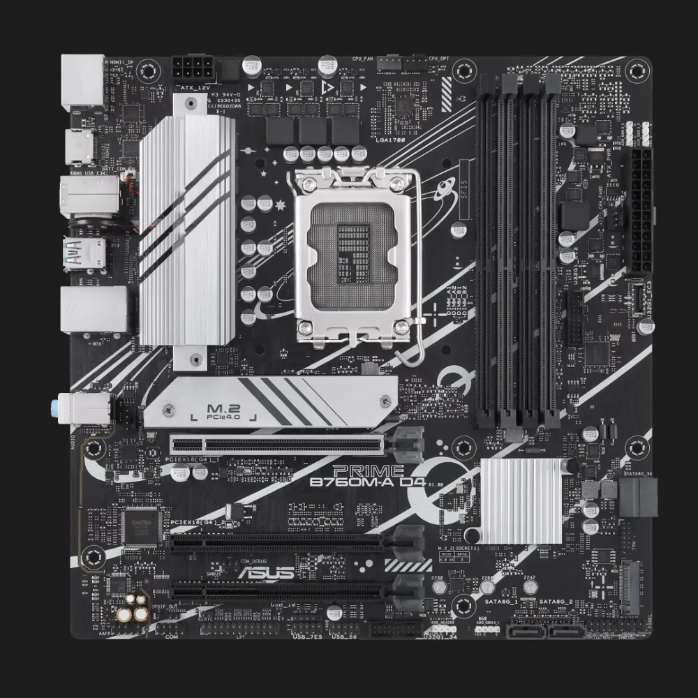Материнська плата ASUS PRIME B760M-A D4-CSM (90MB1D00-M1EAYC)