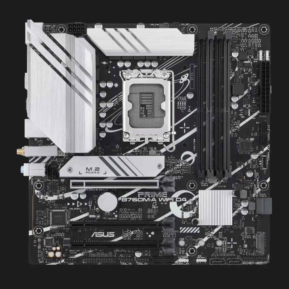 Материнська плата ASUS PRIME B760M-A WIFI D4 (90MB1CX0-M1EAY0)