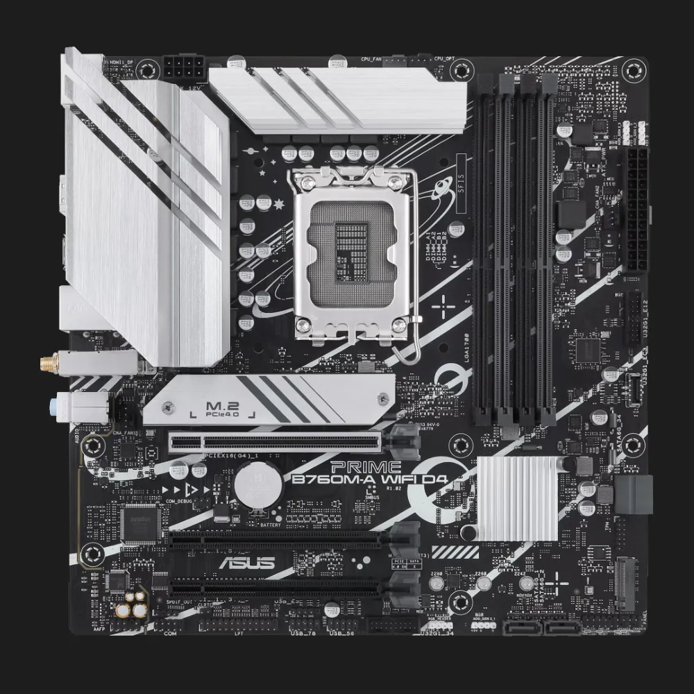 Материнська плата ASUS PRIME B760M-A WIFI D4 (90MB1CX0-M1EAY0)