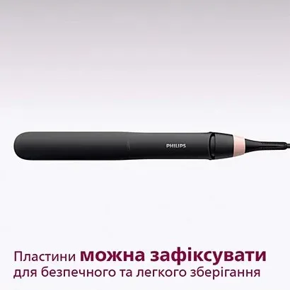 Випрямляч для волосся Philips Series 3000 (Black/Rose)